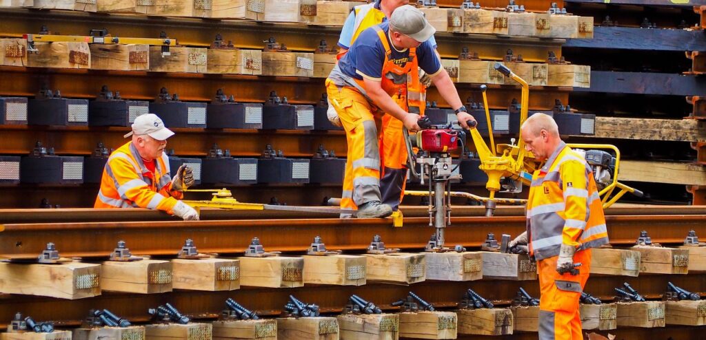 workers, track construction, construction work, work, rail, construction site, construction worker, traffic, tracks, rail transport, to build, rail replacement service, tram, people, men, city, road, workers, workers, workers, construction site, construction worker, construction worker, construction worker, construction worker, construction worker